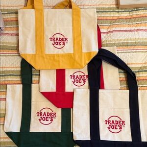 Trader Joe's Purple Tote Bag